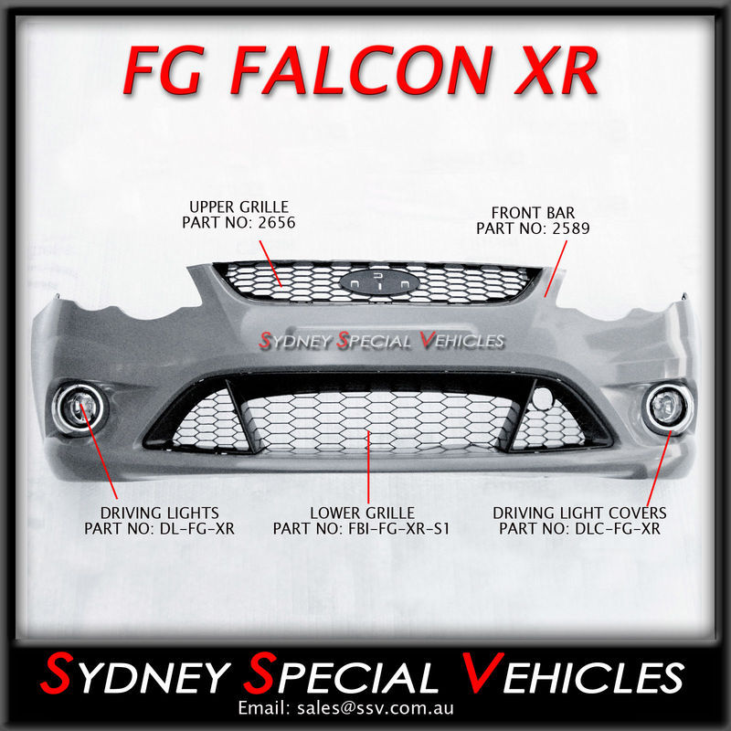 Lower Grille For Fg Falcon Series Xr Xr