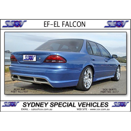 REAR BAR  FOR EF & EL FALCON TYPHOON STYLE